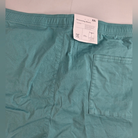 Goodfellow & Co Teal Drawstring Shorts Size XXL NWT - Picture 7 of 11
